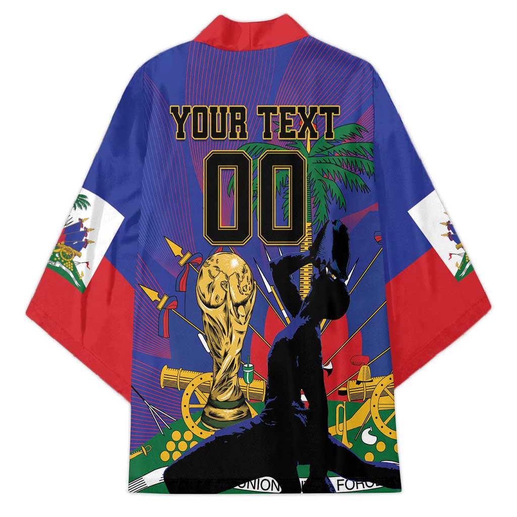 Custom Haiti World Football 2026 Kimono Go Les Grenadiers - Wonder Print Shop