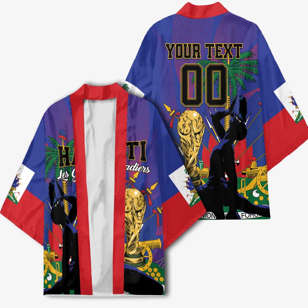 Custom Haiti World Football 2026 Kimono Go Les Grenadiers - Wonder Print Shop