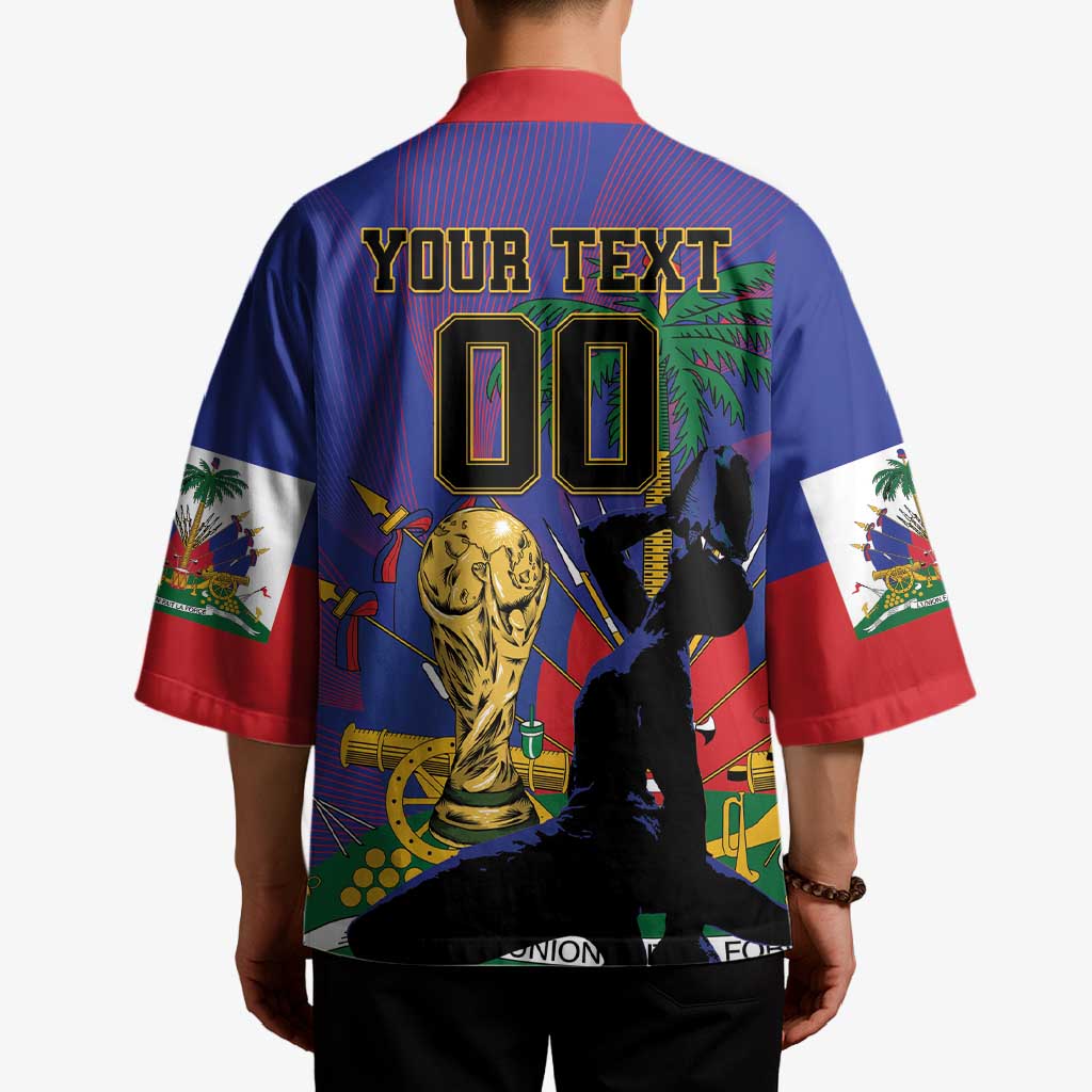 Custom Haiti World Football 2026 Kimono Go Les Grenadiers - Wonder Print Shop