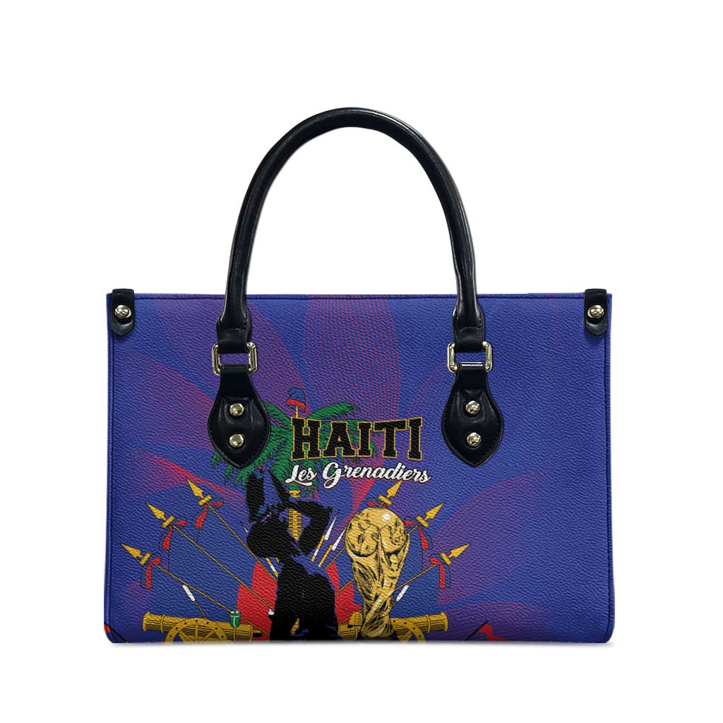 Haiti World Football 2026 Leather Bag Go Les Grenadiers - Wonder Print Shop