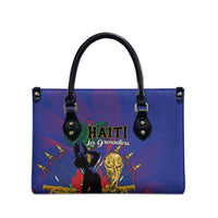 Haiti World Football 2026 Leather Bag Go Les Grenadiers - Wonder Print Shop