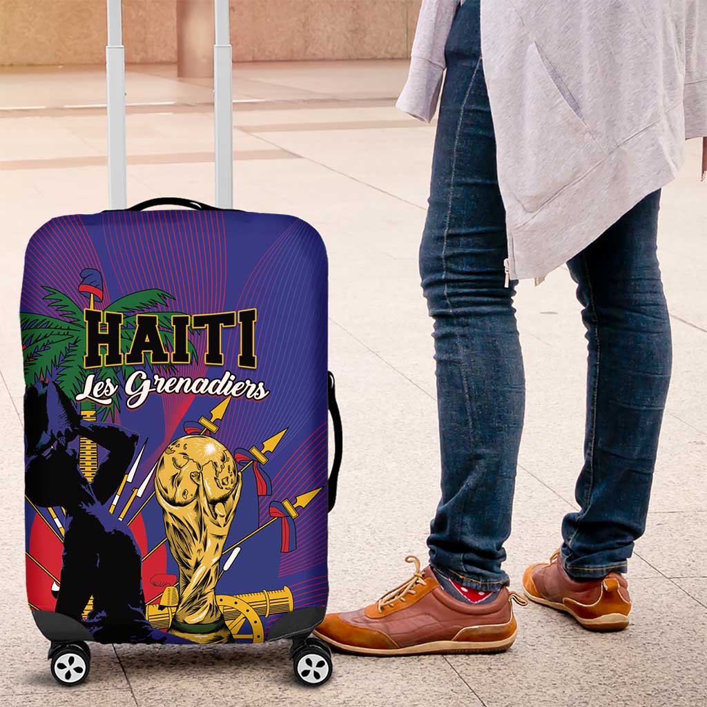 Haiti World Football 2026 Luggage Cover Go Les Grenadiers - Wonder Print Shop