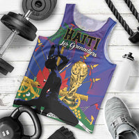 Custom Haiti World Football 2026 Men Tank Top Go Les Grenadiers - Wonder Print Shop