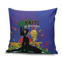 Haiti World Football 2026 Pillow Cover Go Les Grenadiers - Wonder Print Shop