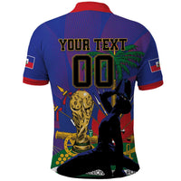 Custom Haiti World Football 2026 Polo Shirt Go Les Grenadiers - Wonder Print Shop