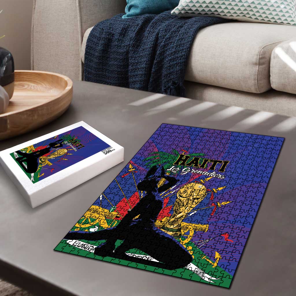 Haiti World Football 2026 Puzzle Go Les Grenadiers - Wonder Print Shop