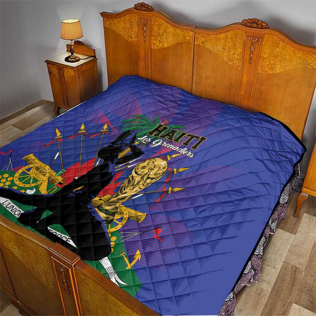 Haiti World Football 2026 Quilt Go Les Grenadiers - Wonder Print Shop