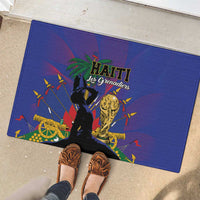 Haiti World Football 2026 Rubber Doormat Go Les Grenadiers - Wonder Print Shop