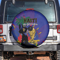 Haiti World Football 2026 Spare Tire Cover Go Les Grenadiers - Wonder Print Shop