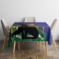 Haiti World Football 2026 Tablecloth Go Les Grenadiers - Wonder Print Shop