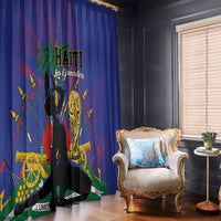 Haiti World Football 2026 Window Curtain Go Les Grenadiers - Wonder Print Shop