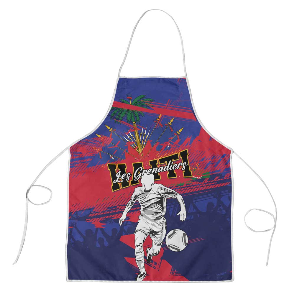 Ekip Foutbol Ayiti 2026 Apron Haiti Grenadye Alaso - Wonder Print Shop
