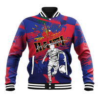 Custom Ekip Foutbol Ayiti 2026 Baseball Jacket Haiti Grenadye Alaso - undefined