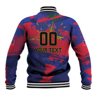 Custom Ekip Foutbol Ayiti 2026 Baseball Jacket Haiti Grenadye Alaso - undefined