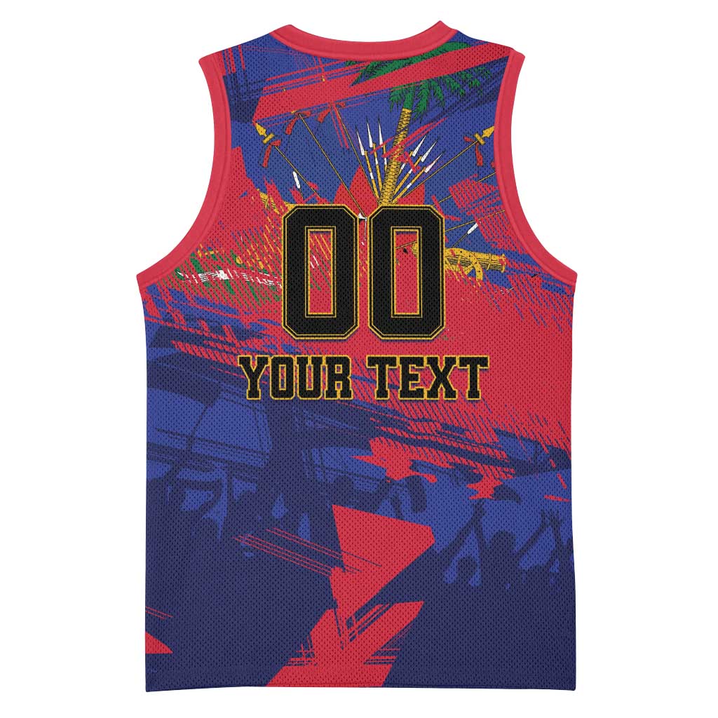 Custom Ekip Foutbol Ayiti 2026 Basketball Jersey Haiti Grenadye Alaso - Wonder Print Shop