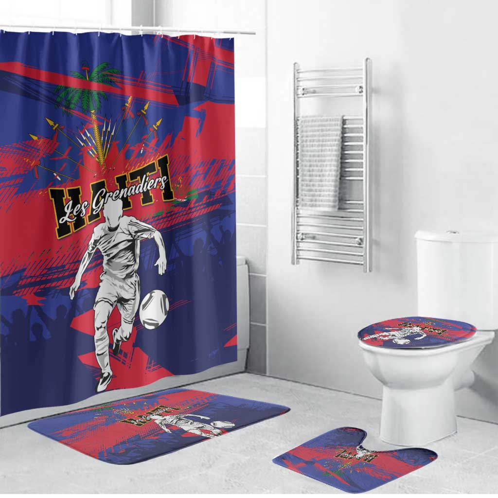 Ekip Foutbol Ayiti 2026 Bathroom Set Haiti Grenadye Alaso - Wonder Print Shop