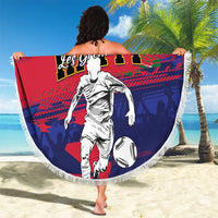 Ekip Foutbol Ayiti 2026 Beach Blanket Haiti Grenadye Alaso - Wonder Print Shop