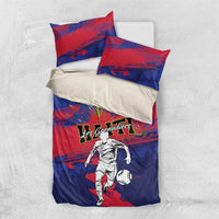 Ekip Foutbol Ayiti 2026 Bedding Set Haiti Grenadye Alaso - Wonder Print Shop