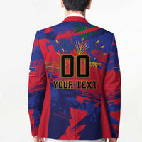 Custom Ekip Foutbol Ayiti 2026 Blazer Haiti Grenadye Alaso - Wonder Print Shop