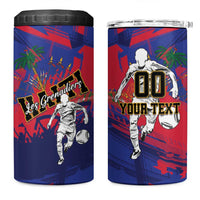 Custom Ekip Foutbol Ayiti 2026 4 in 1 Can Cooler Tumbler Haiti Grenadye Alaso - Wonder Print Shop