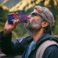 Custom Ekip Foutbol Ayiti 2026 4 in 1 Can Cooler Tumbler Haiti Grenadye Alaso - Wonder Print Shop