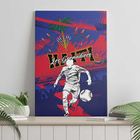 Ekip Foutbol Ayiti 2026 Canvas Wall Art Haiti Grenadye Alaso - Wonder Print Shop