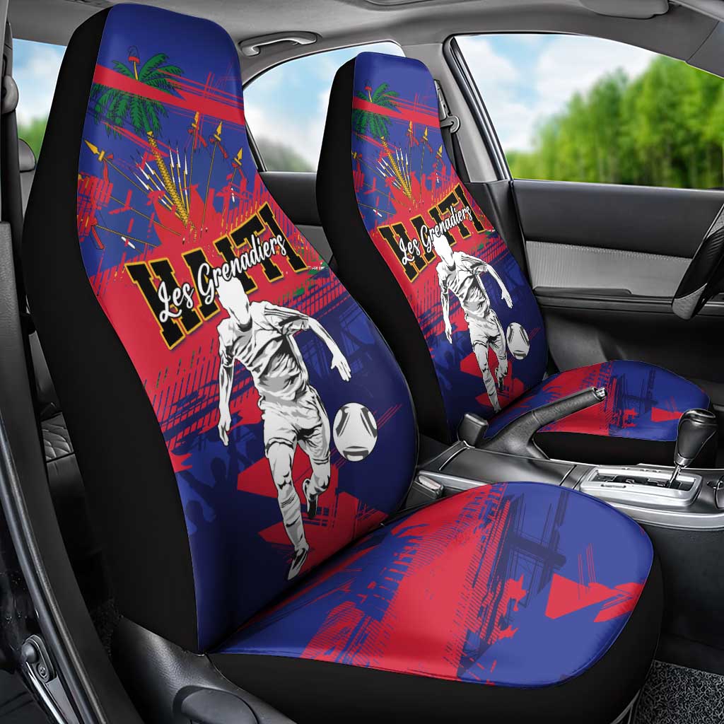 Ekip Foutbol Ayiti 2026 Car Seat Cover Haiti Grenadye Alaso - Wonder Print Shop