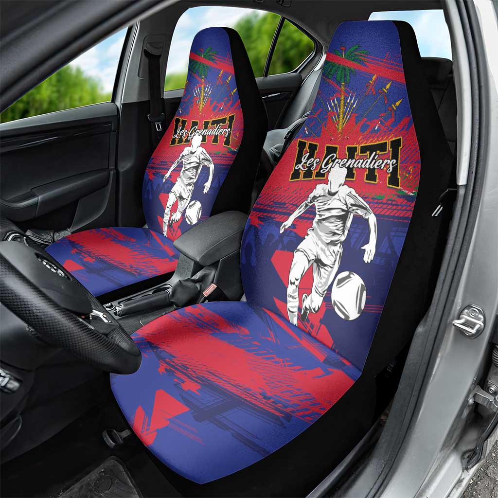 Ekip Foutbol Ayiti 2026 Car Seat Cover Haiti Grenadye Alaso - Wonder Print Shop
