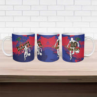 Custom Ekip Foutbol Ayiti 2026 Ceramic Mug Haiti Grenadye Alaso - Wonder Print Shop