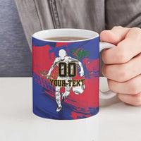 Custom Ekip Foutbol Ayiti 2026 Ceramic Mug Haiti Grenadye Alaso - Wonder Print Shop