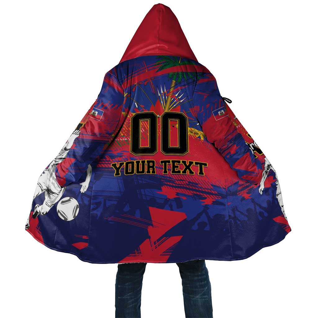 Custom Ekip Foutbol Ayiti 2026 Cloak Haiti Grenadye Alaso - Wonder Print Shop