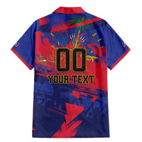 Custom Ekip Foutbol Ayiti 2026 Family Matching Mermaid Dress and Hawaiian Shirt Haiti Grenadye Alaso - Wonder Print Shop