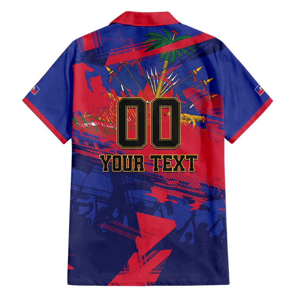 Custom Ekip Foutbol Ayiti 2026 Family Matching Puletasi and Hawaiian Shirt Haiti Grenadye Alaso - Wonder Print Shop