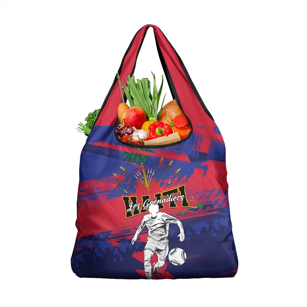 Ekip Foutbol Ayiti 2026 Grocery Bag Haiti Grenadye Alaso - Wonder Print Shop