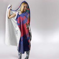 Ekip Foutbol Ayiti 2026 Hooded Blanket Haiti Grenadye Alaso - Wonder Print Shop