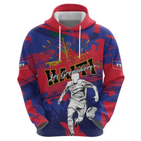 Custom Ekip Foutbol Ayiti 2026 Hoodie Haiti Grenadye Alaso - Wonder Print Shop