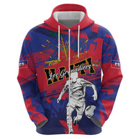 Custom Ekip Foutbol Ayiti 2026 Hoodie Haiti Grenadye Alaso - Wonder Print Shop