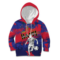 Custom Ekip Foutbol Ayiti 2026 Kid Hoodie Haiti Grenadye Alaso - Wonder Print Shop