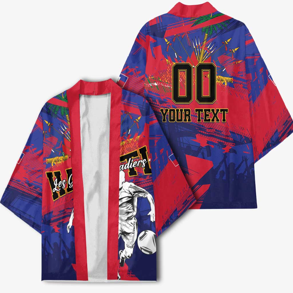 Custom Ekip Foutbol Ayiti 2026 Kimono Haiti Grenadye Alaso - Wonder Print Shop