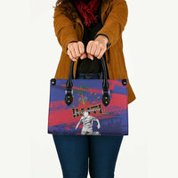 Ekip Foutbol Ayiti 2026 Leather Bag Haiti Grenadye Alaso - Wonder Print Shop