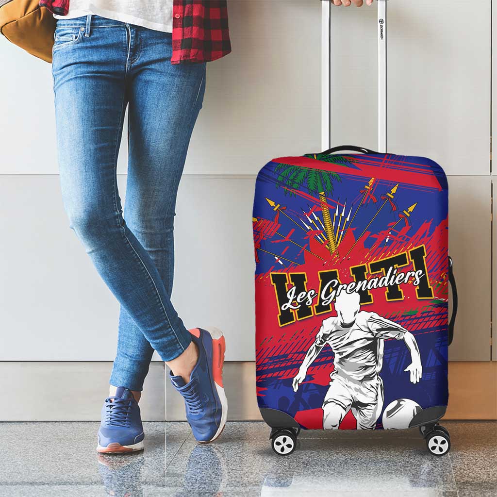 Ekip Foutbol Ayiti 2026 Luggage Cover Haiti Grenadye Alaso - Wonder Print Shop