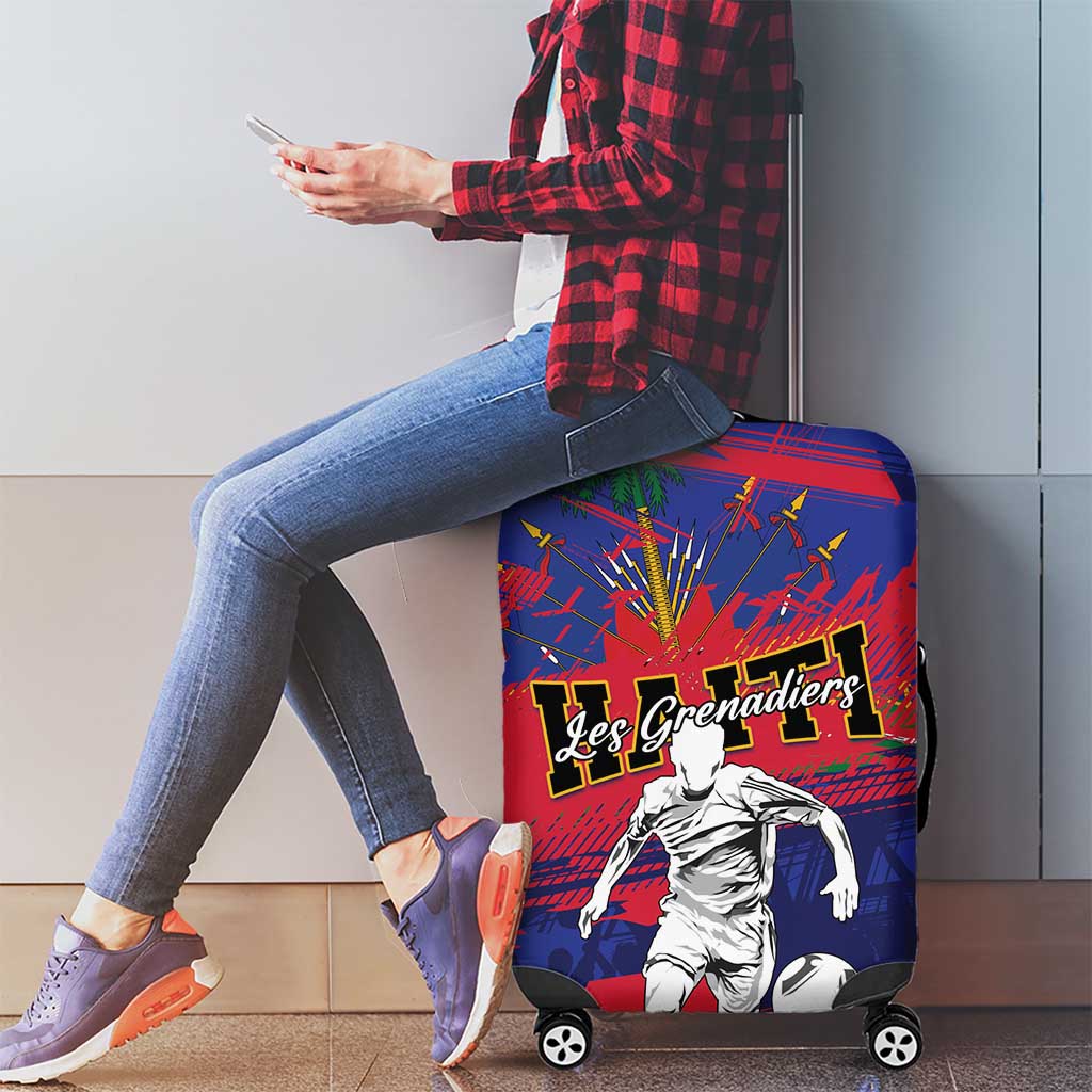 Ekip Foutbol Ayiti 2026 Luggage Cover Haiti Grenadye Alaso - Wonder Print Shop