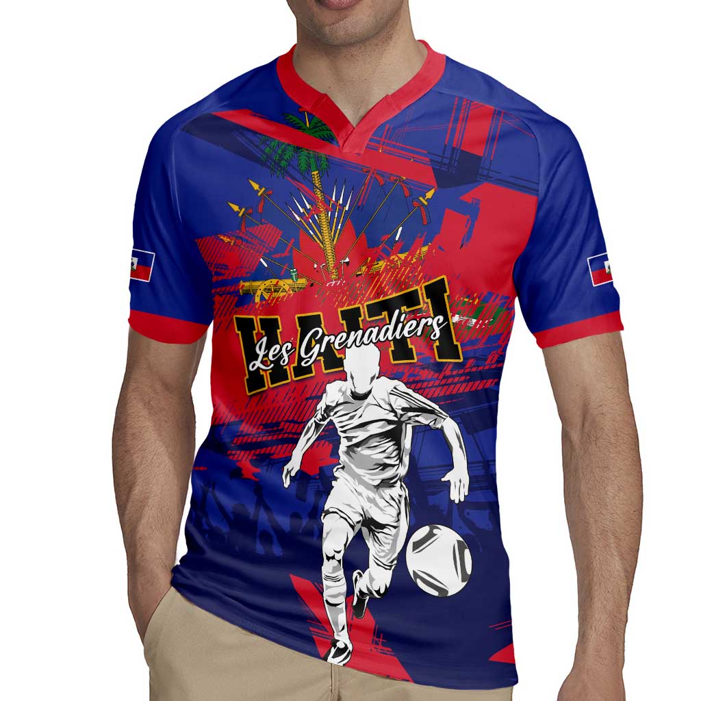 Custom Ekip Foutbol Ayiti 2026 Rugby Jersey Haiti Grenadye Alaso - Wonder Print Shop