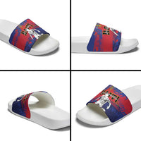 Ekip Foutbol Ayiti 2026 Slide Sandals Haiti Grenadye Alaso - Wonder Print Shop