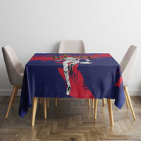 Ekip Foutbol Ayiti 2026 Tablecloth Haiti Grenadye Alaso - undefined