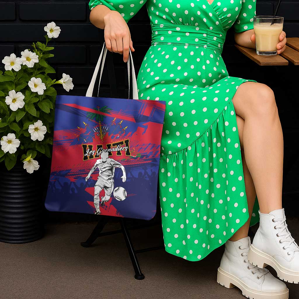 Ekip Foutbol Ayiti 2026 Tote Bag Haiti Grenadye Alaso - Wonder Print Shop