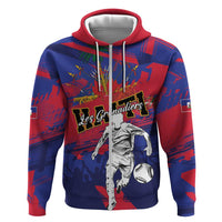 Custom Ekip Foutbol Ayiti 2026 Zip Hoodie Haiti Grenadye Alaso - Wonder Print Shop