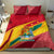 Grenada Independence Day Bedding Set Gwenad Bougainvillea Sparkle Version - Wonder Print Shop