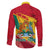 Grenada Independence Day Family Matching Mermaid Dress and Hawaiian Shirt Gwenad Bougainvillea Sparkle Version - Wonder Print Shop