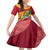 Grenada Independence Day Family Matching Short Sleeve Bodycon Dress and Hawaiian Shirt Gwenad Bougainvillea Sparkle Version - Wonder Print Shop